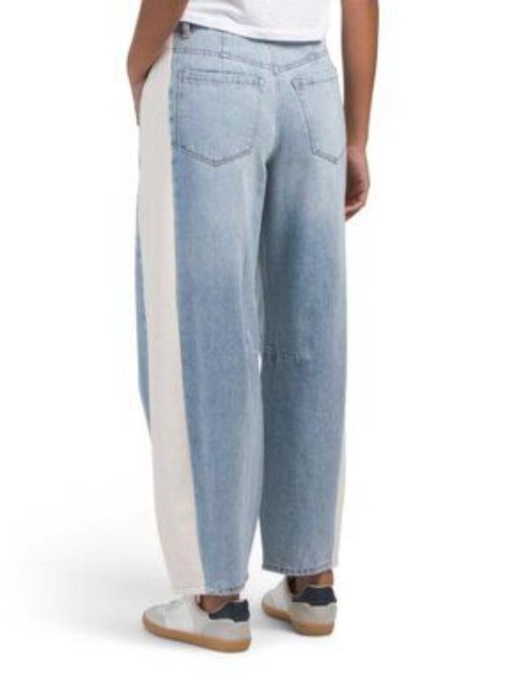 BLANK NYC Color Block Long Barrel Jeans - Picture 2 of 4